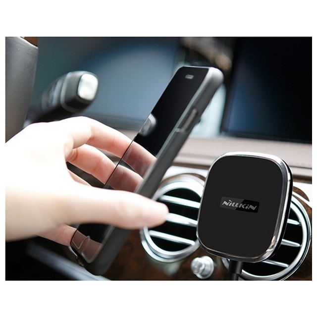 Fantec WIC-CAR Supporto magnetico per auto Qi caricabatteria wireless 