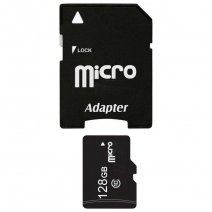 IMRO MEMORY CARD MICROSD 128 GB UHS-I + ADATTATORE SD CLASSE 10 /