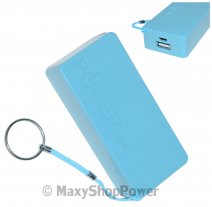 MAXY POWER BANK ST-508 CARICA BATTERIA DI EMERGENZA PACK USB DA 5600 MAH BLU /
