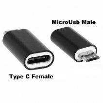 ADATTATORE DI RICARICA MICROUSB ADAPTER DA USB-C A MICRO USB BULK /PER SMARTPHONE E TABLET