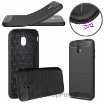 FORCELL CUSTODIA B-CASE TPU SILICONE COVER CASE PER HUAWEI Y7 (2019) CARBON METAL BLACK