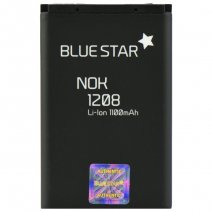 BLUE STAR BATTERIA IONI DI LITIO 3,7V 1100mAh /PER NOKIA 1100 - 1208 - 1600 - 7610 - N70