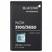 BLUE STAR BATTERIA IONI DI LITIO 3,7V 1200mAh /PER NOKIA 3100 2710 - X2-01 - C1-02 - 1600 - 1100