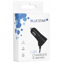 BLUE STAR CARICABATTERIE AUTO ORIGINALE USB + TYPE C 3A UNIVERSALE BLACK /