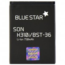 BLUE STAR BATTERIA IONI DI LITIO 3,7V 750mAh /PER SONY ERICSSON J300I K310I K320I K510I T250I W200I
