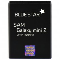 BLUE STAR BATTERIA IONI DI LITIO 3,7V 1400mAh /PER SAMSUNG GALAXY MINI 2 S6500 - ACE PLUS - YOUNG