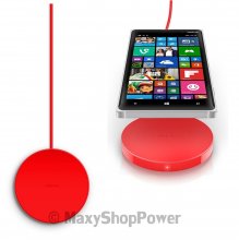 NOKIA CARICABATTERIE ORIGINALE CASA WIRELESS CHARGER QI DT-601 RED /