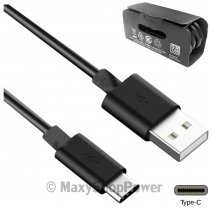 SAMSUNG CAVO DATI USB Type C ORIGINALE EP-DG970BBE BLACK BULK /PER GALAXY USB-C CONNECTOR