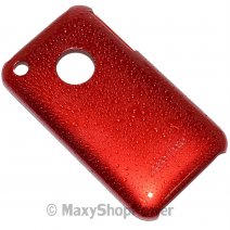 CASE-MATE CUSTODIA BARELY THERE APPLE IPHONE 3G - 3GS GOCCIA GLOSSY RED