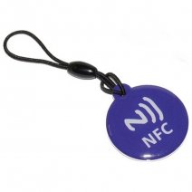 LACCIO PORTACHIAVI NFC TAG PROGRAMMABILE UNIVERSALE BLU /PER SMARTPHONE
