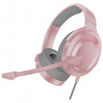 BASEUS CUFFIE GAMING ON-EAR GAMING GAMO IMMERSIVE 3D GAME PER PC USB CON MICROFONO LIGHT PINK