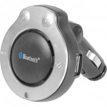 VIVAVOCE BLUETOOTH ACCENDISIGARI O-S4 CARICABATTERIE USB SILVER