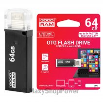 GOODRAM PEN DRIVE OTN3 CHIAVETTA USB TO MICROUSB 2.0 64GB FLASH DRIVE PER ANDROID