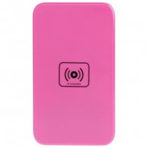 CARICABATTERIE CASA WIRELESS CHARGER QI PINK /PER SMARTPHONE
