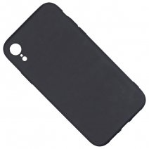FORCELL CUSTODIA TPU SILICONE COVER SOFT-CASE PER APPLE IPHONE XR BLACK
