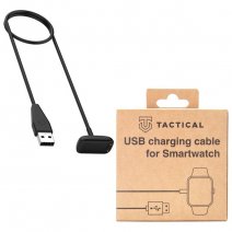 TACTICAL BASETTA CARICABATTERIE ORIGINALE USB PER FITBIT LUXE - CHARGE 5 BLACK