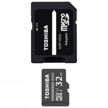 TOSHIBA MEMORY CARD MICROSDXC UHS-I 32 GB + ADATTATORE SD CLASSE 10