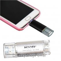 NOOSY U-DISK PENDRIVE USB/MICROUSB 4 GB