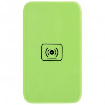 CARICABATTERIE CASA WIRELESS CHARGER QI GREEN /PER SMARTPHONE